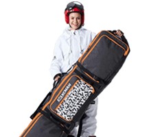 Funda para snowboard con diseño gráfico para snowboard, incluye cuchillo  separable, ajuste universal de hasta 65 pulgadas y 14 pulgadas de ancho